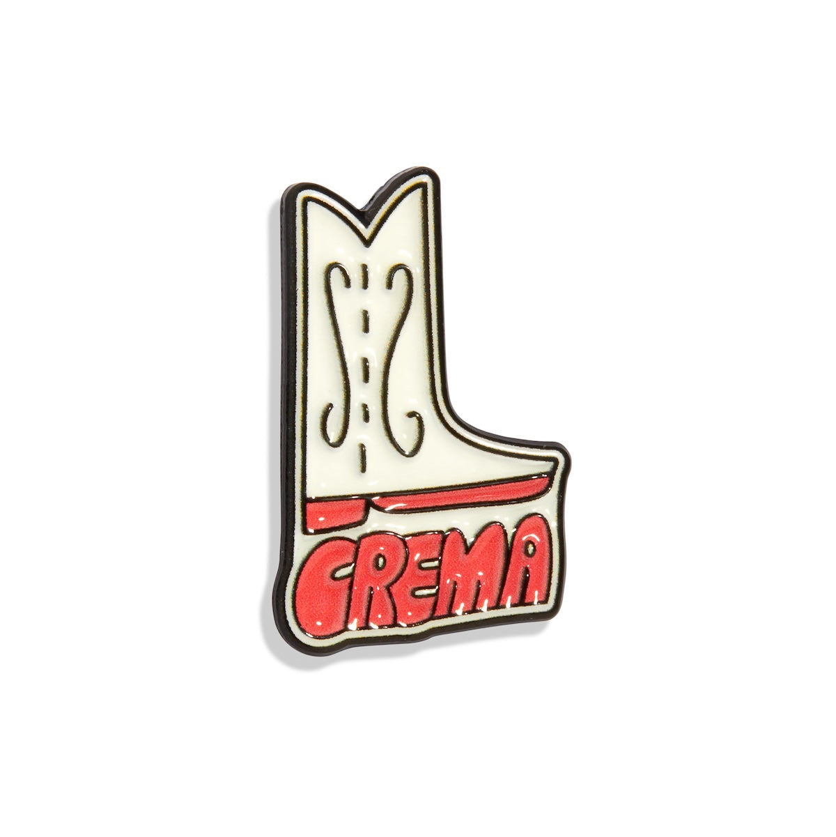 Crema Enamel Pins