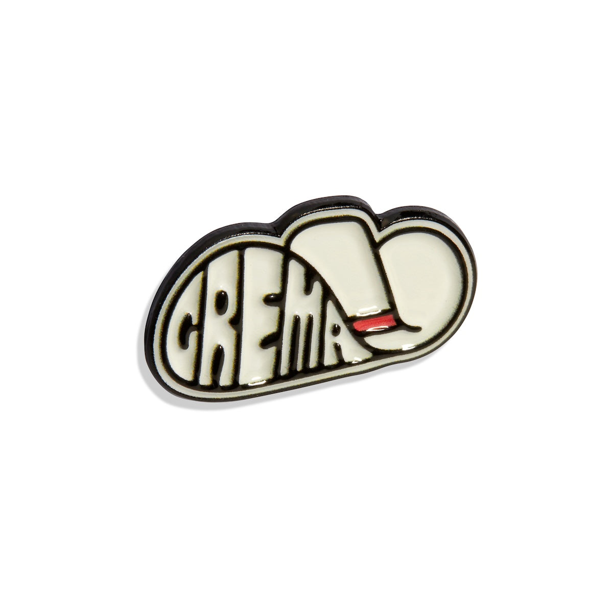 Crema Enamel Pins