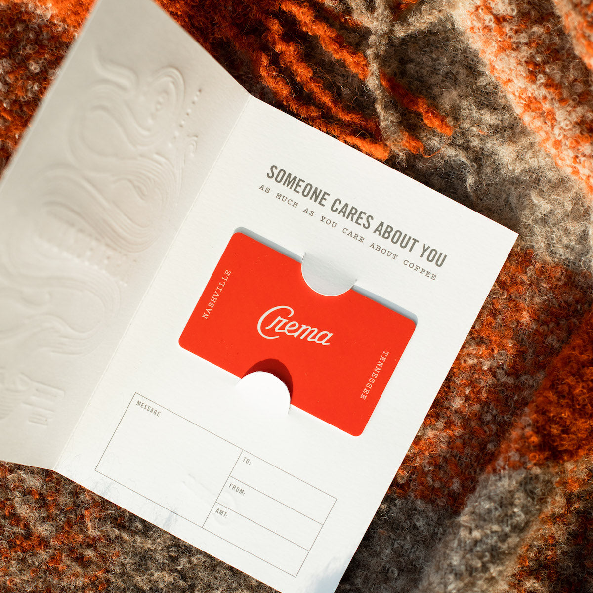 Cafe Gift Card (Physical)