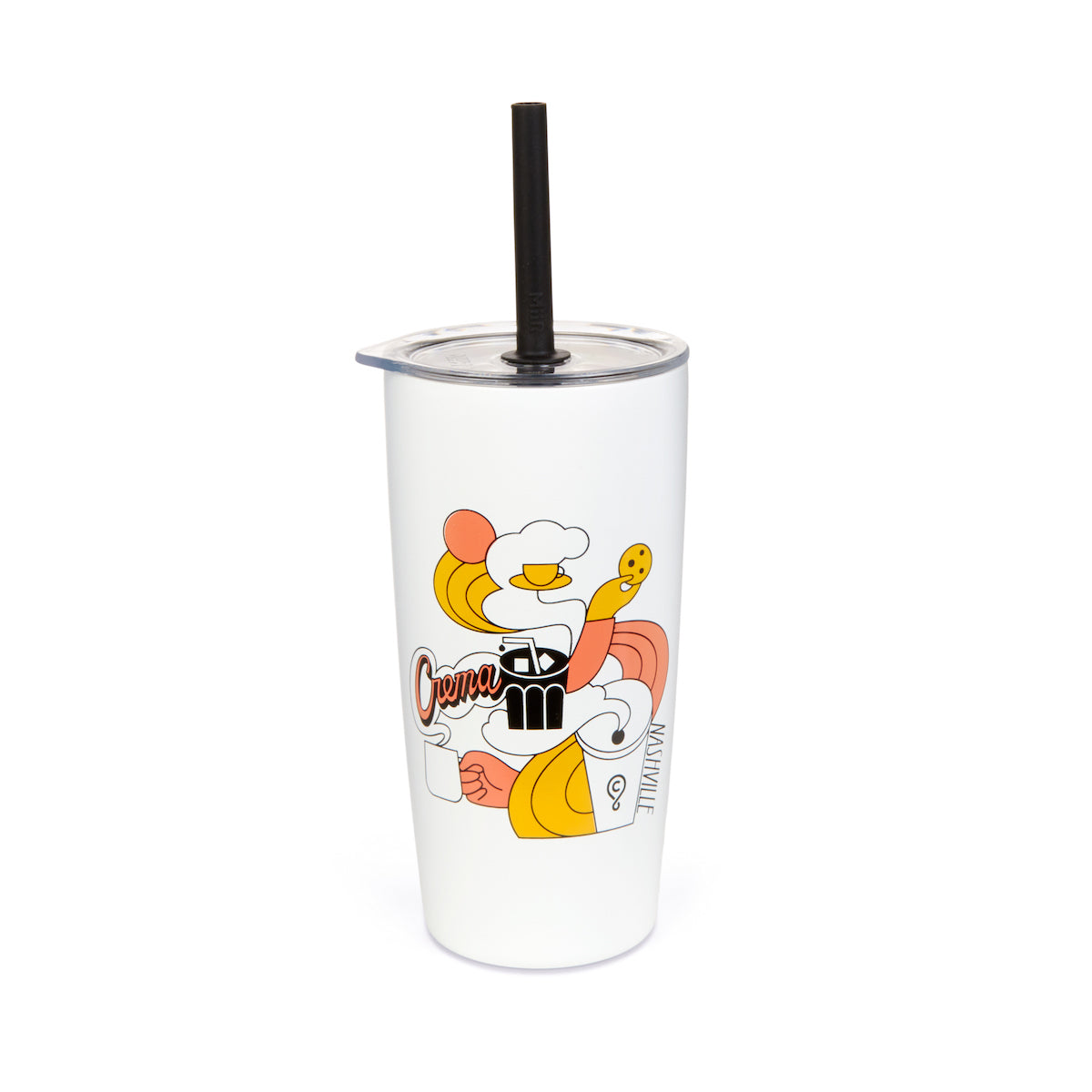 Crema x MiiR 16oz Straw Tumbler