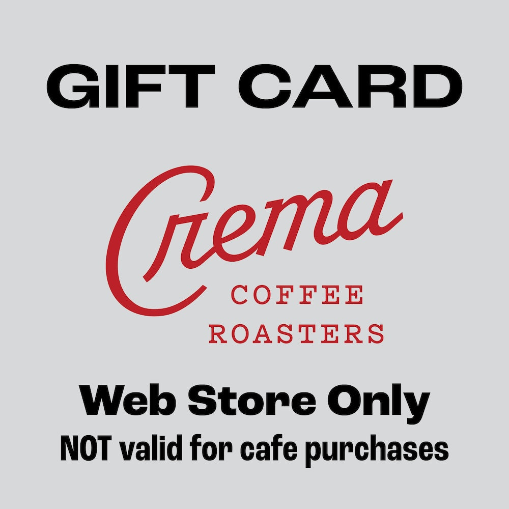 Crema Web Store Gift Card