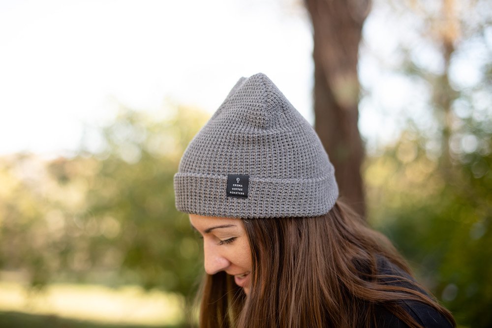 Crema x Known Supply Waffle-Knit Beanie