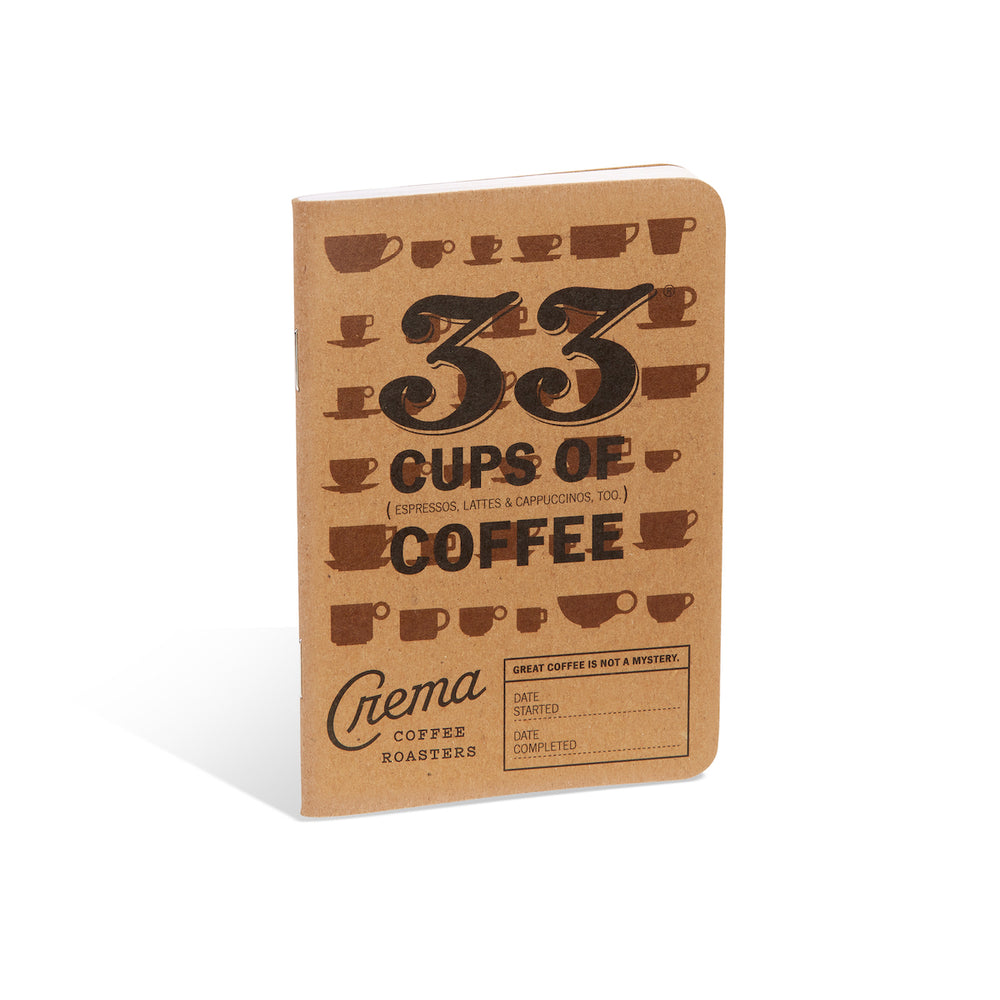 Coffee Tasting Journal - 33 Books Co.