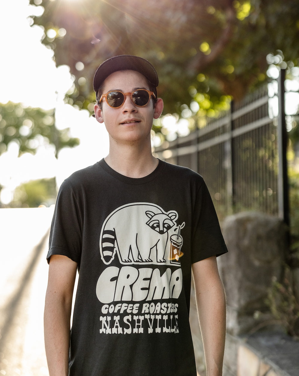Raccoon T-Shirt – Crema Coffee Roasters