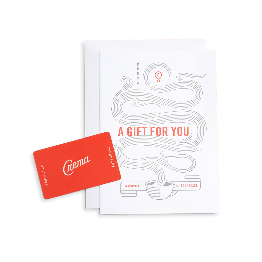 Crema Cafe Gift Card