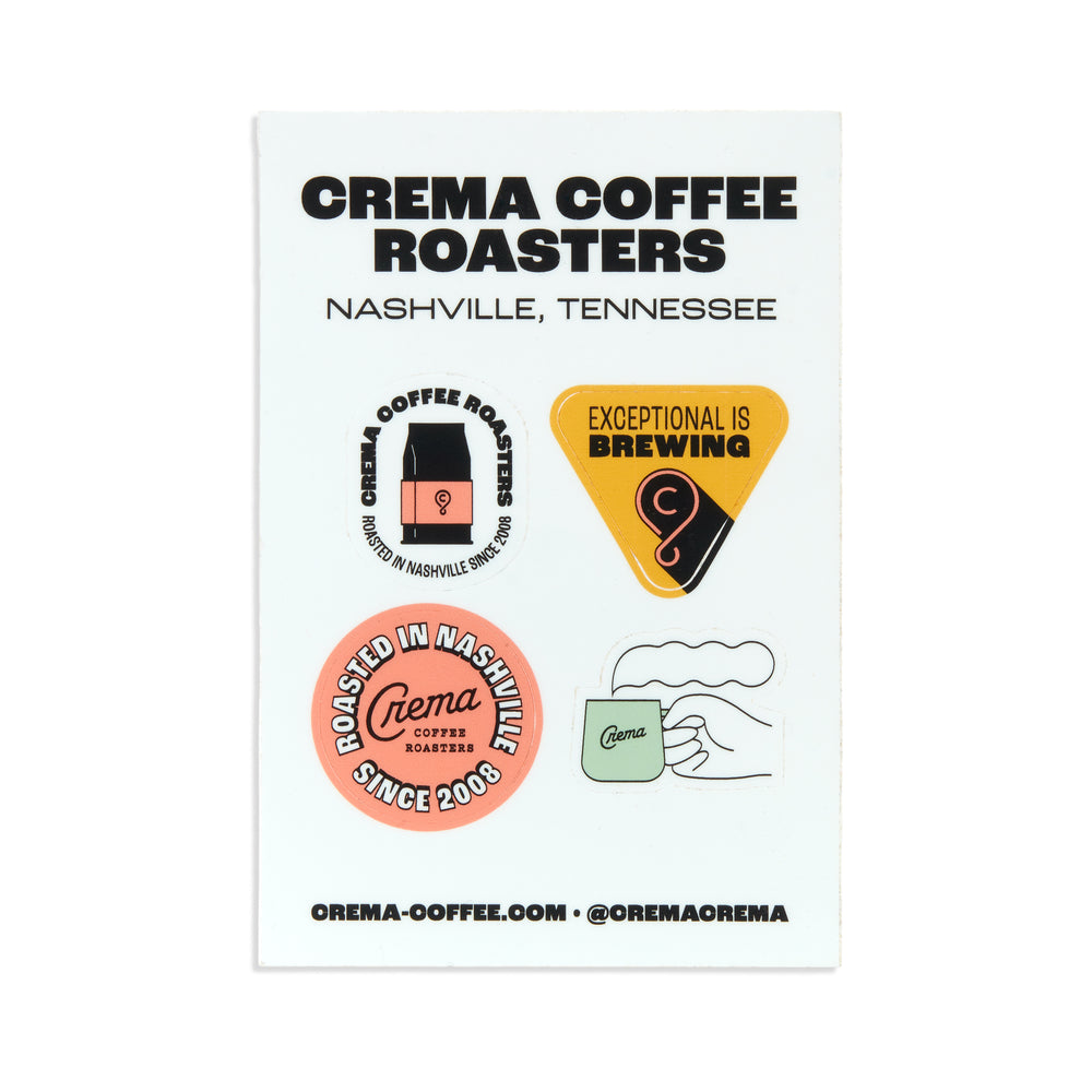 Crema Sticker Sheet